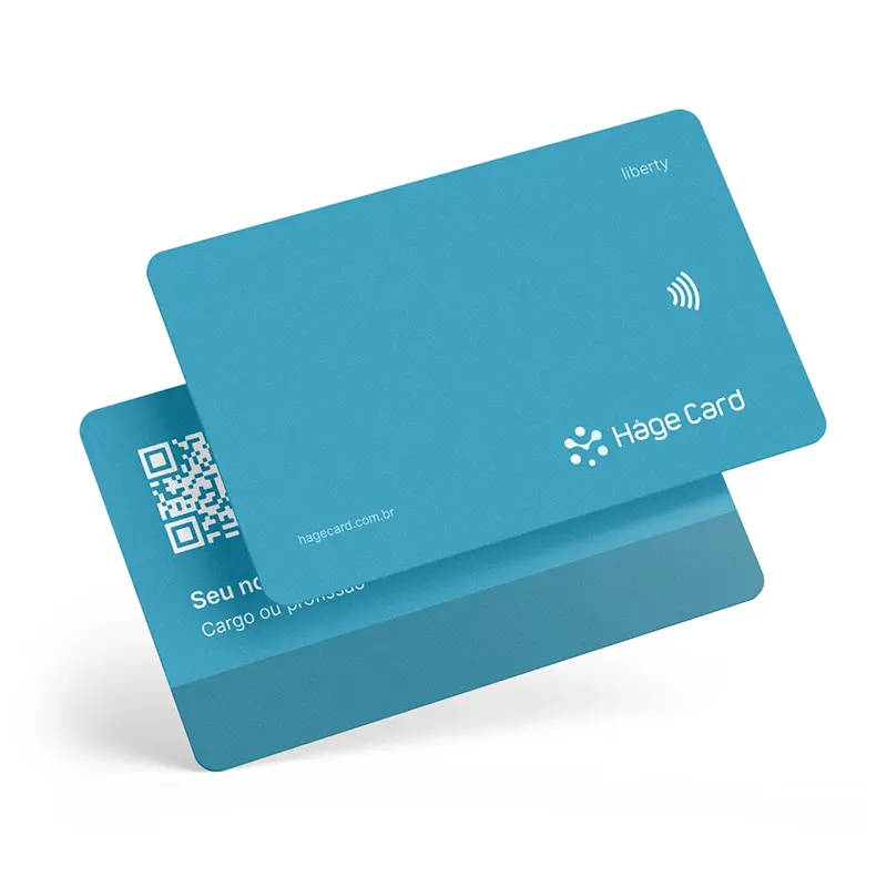 Cartão Inteligente Azul HageCard