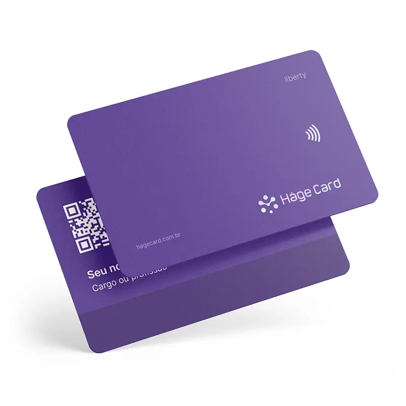 Cartão Inteligente Roxo HageCard